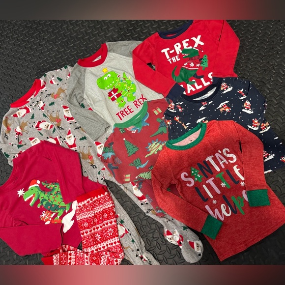 The Children's Place Other - Bundle of Toddler Holiday Tops and Pajamas 3T